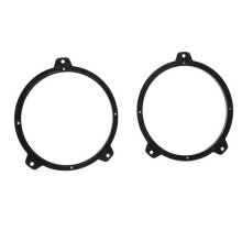 Adaptador de alto-falante Ø 165 mm BMW Série 3 > portas dianteiras / prateleira traseira
