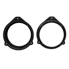 Adaptador de alto-falante Ø 165 mm Audi / Saab / Bancos dianteiros/portas traseiras