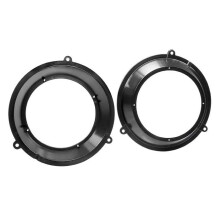 Adaptador alto-falantes Ø 165 mm para Fiat Panda 10/2003 > portas dianteiras