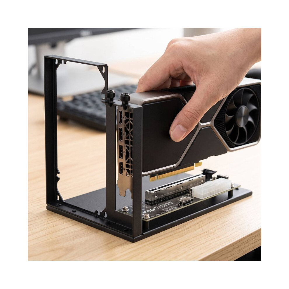 3X F9G-BK7 EGPU OCuLink GPU Dock PCIe4.0 X4 Notebook Laptop to External ...