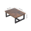 Living And Home Step Stool with Metal Frame 6