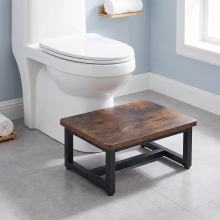 Step Stool with Metal Frame