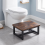 Living And Home Step Stool with Metal Frame 1