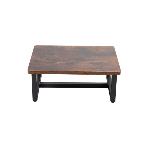 Living And Home Step Stool with Metal Frame 2