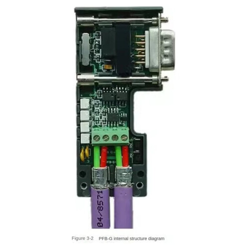 PFB-G (Conector PROFIBUS BUS Isolado com Proteção Contra Raios e Indicador LED)