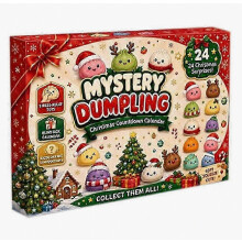 Weihnachts-Adventskalender 2026 mit Squishies – 24 Tage voller Überraschungen – Squishies-Spielzeugbox – Weihnachtsge