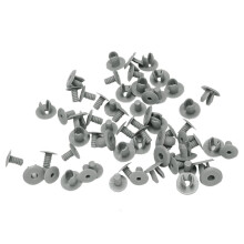100x for T4 T5 Transporter Eurovan Dark Grey Trim Panel Lining Clips