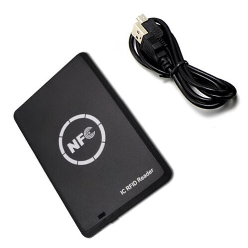 2X IC RFID Card Reader RFID Copier Duplicator NFC  Card Reader Writer 13.56MHz Encrypted Programmer 2