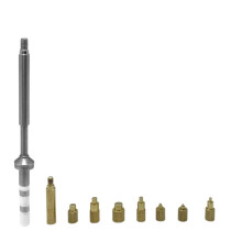 Heat Insert Nut Iron Tip Kit TS100 Lötkolbenspitze Einsatz Innengewindekopf für TS101 PTS200 PTS201 für 3D-Drucker