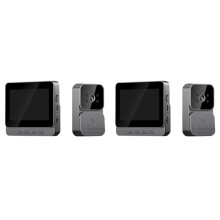 2X Doorbell Video Intercom Camera Inteligente Wireless By Night Vision 4.3inch Screen for Security Home Apartment
