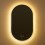 Living And Home Wall-Mounted Bathroom Adjustable LED Mirror with Demister 1