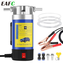 Pompe à huile électrique 12V 100W, extracteur de fluide pour voiture, moto et bateau, avec tuyau extensible 18cm
