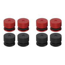 4 Paires de Fixations pour Cagoule de Soudage, Casque en Aluminium, Pièce de Rechange, Accessoires, Vis, Cagoule Rabattable pour Casque de Sécurité