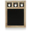 com-four Memo Board Chalk Board 40x30cm Decorative Grey Kitchen Accessory 1