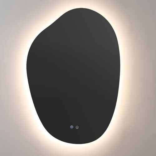 Living And Home Wall-Mounted Bathroom Adjustable LED Mirror with Demister 2