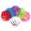(Red)Kids Extendable Telescopic Handle Fishing Bug Butterfly Catching Bugs Net Mesh 5