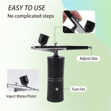 New Airbrush KIT Cordless Rechargeable Compressor Airbrush Set, Automatically Handles Model Painting, Nails, Makeup