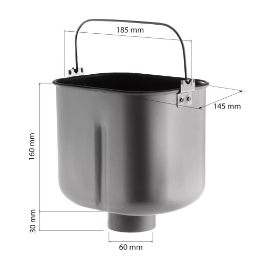 Morphy Richards MORPHY RICHARDS Breadmaker Pan Baking Bucket 48280 48285 48320 48280001 2