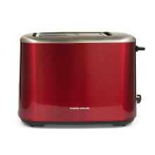 Morphy Richards 2-Slice Toaster Equip, Red, Removable crumb tray, 222066