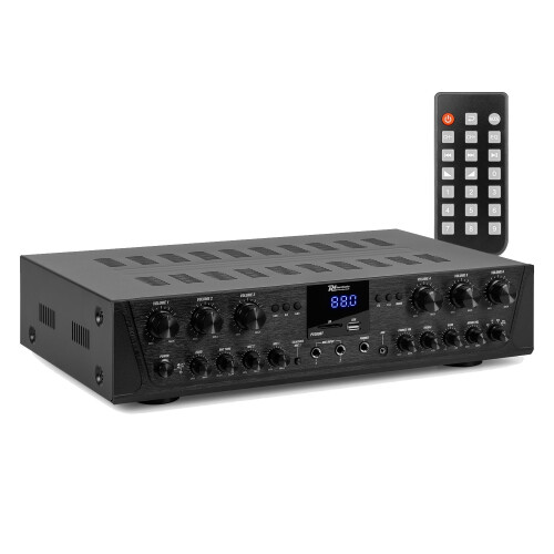 PV260BT HiFi Amplifier 6 Zone 100W Bluetooth Stereo System for Home
