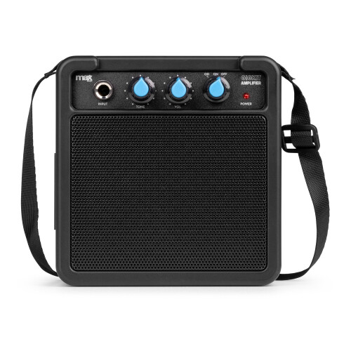 MAX GigKit Portable Battery Powered Practice Guitar Amplifier - 10W 1