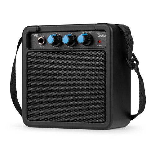 MAX GigKit Portable Battery Powered Practice Guitar Amplifier - 10W 2