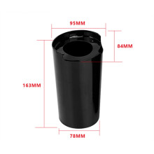 Motorcycle Front Fork Boot Slider Covers for Touring Street Glide 1986-2013 Sleeve