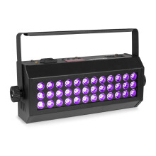 BeamZ Flood36UV LED UV Light - 36x 3W Blacklight for DJ & Stage Effects