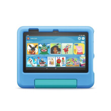 Amazon Fire 7 Kids Tablet 7 inch Display Ages 3–7 16 GB Blue latest