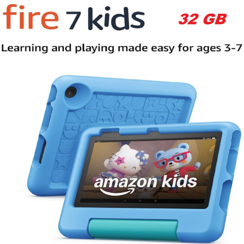 Amazon Amazon Fire 7 Kids 12th Generation Tablet 7 Inch Display Ages 3-7 32GB