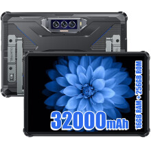 OUKITEL RT7 Rugged Tablet 32000mAh 16+256GB Android 13 4G 10.1" IP68 IP69K NFC