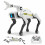 Robot Dog Intelligent, Télécommandé et Programmable, Chien Robot Interactif pour Enfants 3-12 Ans 1