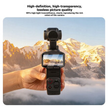 Kit de Film Protecteur en Verre Trempé Résistant Aux Rayures pour Objectif et Écran pour Pro