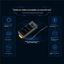 PD 140W Fast Charging Module 1.47-Inch Screen 2-6S Lithium Battery Charging Board IP2366 Buck-Boost Board 65W/100W/140W