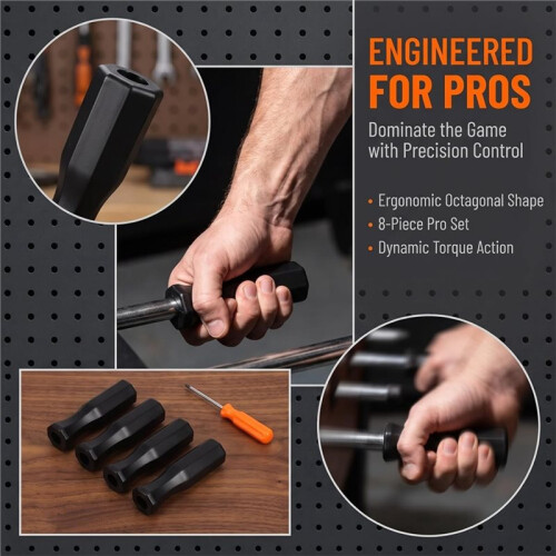 8 Pcs Foosball Table Handles Replacement Table Football Machine Grip ,Handle for 1.4 Meter Table 1