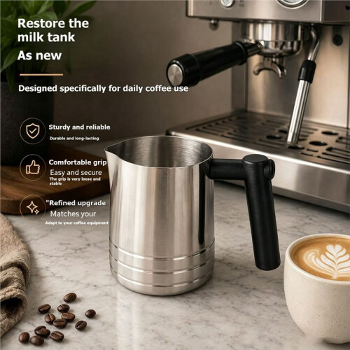 Replacement Milk Frothing Pitcher Handle for  ES601 655 701 Cafe Luxe Coffee Machine,Grip Coffee Accessory Spare