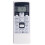 Replace AR-RCF1U Remote Control for  Air Conditioner AR-RCE2E ASU12RL2 ASU12RL2 AR-RCF1U ARRCF1U ASU9RL2 2