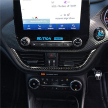 Real Carbon Fiber Center Console Air Vent Cover Trim for Fiesta ST MK8 MK8.5 2018-2023 Accessories