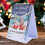 Weihnachtskalender 2026 - 100 Tage Countdown, Festlicher Tischkalender, Abreißbarer Weihnachtskalender 3
