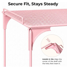 15 Accessoires Roses pour Casier de Filles, Décoration Magnétique pour Casier, Organisateur pour Écolières