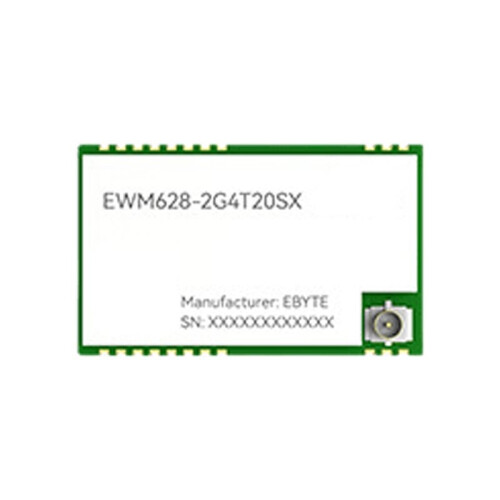 2.4G Spread-Spectrum Wireless Module with FPC Antenna Full-Duplex + Automatic Frequency Hopping HEX+AT Commands