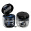 Retainer Mouth Guard Soak Container Box, Denture Bath Case with Strainer Basket, Braces Cleaner Cup Leak Proof Black 2