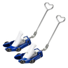 2pcs Boot Stretchers for Cowboy Boot Thick Wide Feet,Adjustable High Instep & Toe Box Expander for Men Women Size:7.5-13