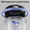 Retainer Mouth Guard Soak Container Box, Denture Bath Case with Strainer Basket, Braces Cleaner Cup Leak Proof Black 6