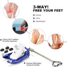 2pcs Boot Stretchers for Cowboy Boot Thick Wide Feet,Adjustable High Instep & Toe Box Expander for Men Women Size:7.5-13