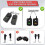 2pcs Garage Door Sensor Sun Shield Protector for Chamberlain 41A5043 820CB and LiftMaster 801CB-P 3