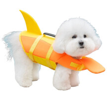 Reddingsvest voor Honden met Staart, Drijfvest voor Huisdieren, Geschikt voor Buitenzwemmen, Varen en Waterveiligheid, Zwemkleding voor Honden A