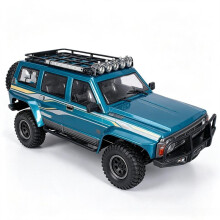 Faro Delantero con 5 Luces LED para Coche RC con Soporte para 1/10 SCX10 90046 RC4WD D90 TRX4 TRX6 RC Crawler Pieza DIY Plata