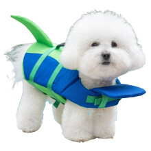 Chaleco Salvavidas para Perros, Chaleco de Flotación para Mascotas con Cola, para Natación Al Aire Libre, Navegación, Seguridad Acuática, Traje de