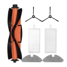 Compatible for Mova M1 Trouver M1 ROPO Laser Slim Kewbily DL30 Pro Accessories Roller Side Brush Filter Mop